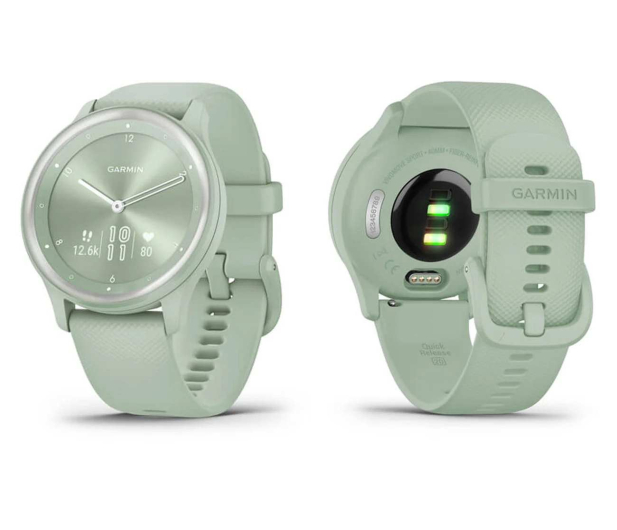 Garmin vivomove Sport miętowy - 711663 - zdjęcie 4